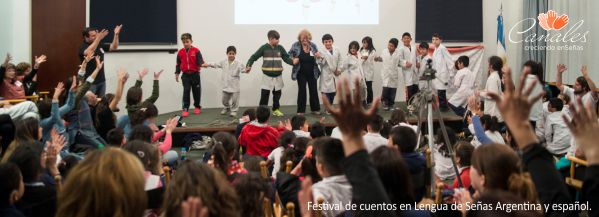 Festival intergeneracional de cuentos en Lengua de Señas Argentina